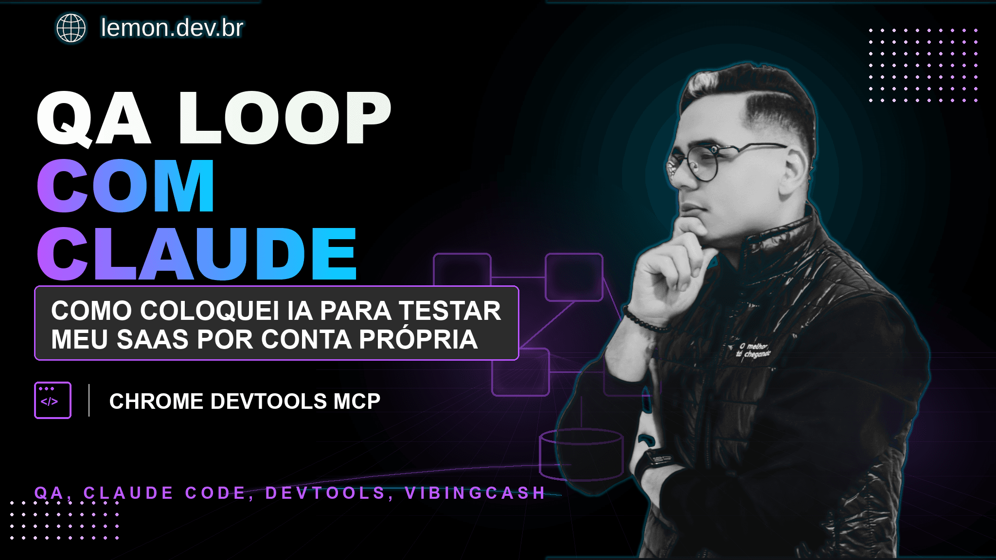 Como eu coloquei o Claude para fazer QA do meu SaaS sozinho