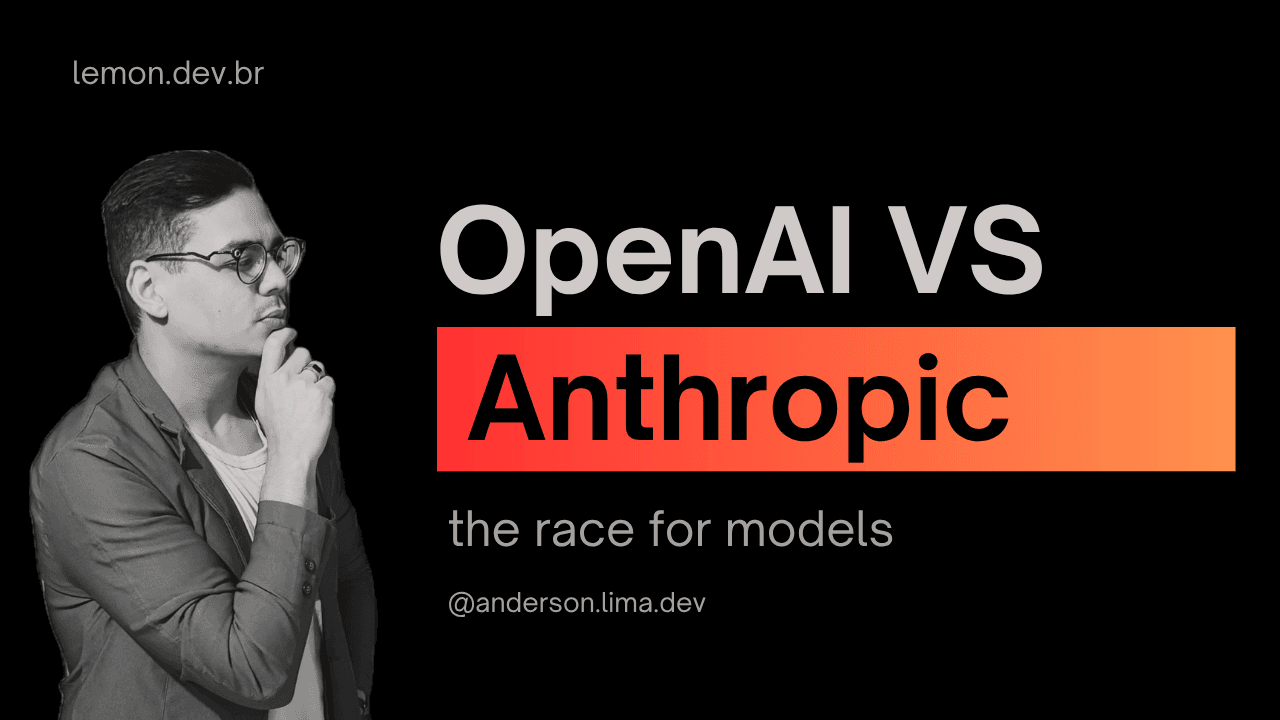 Imagem de capa do artigo: OpenAI vs Anthropic in 2026: the race for models, agents, compute, and the next operating layer of work