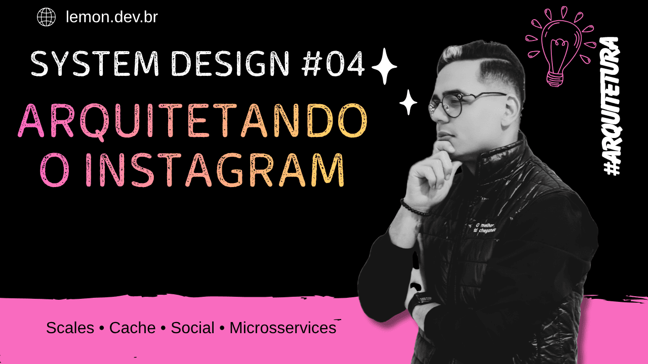 Cover image for blog post: Projetando o Instagram em Escala Global: Um Guia Completo de System Design