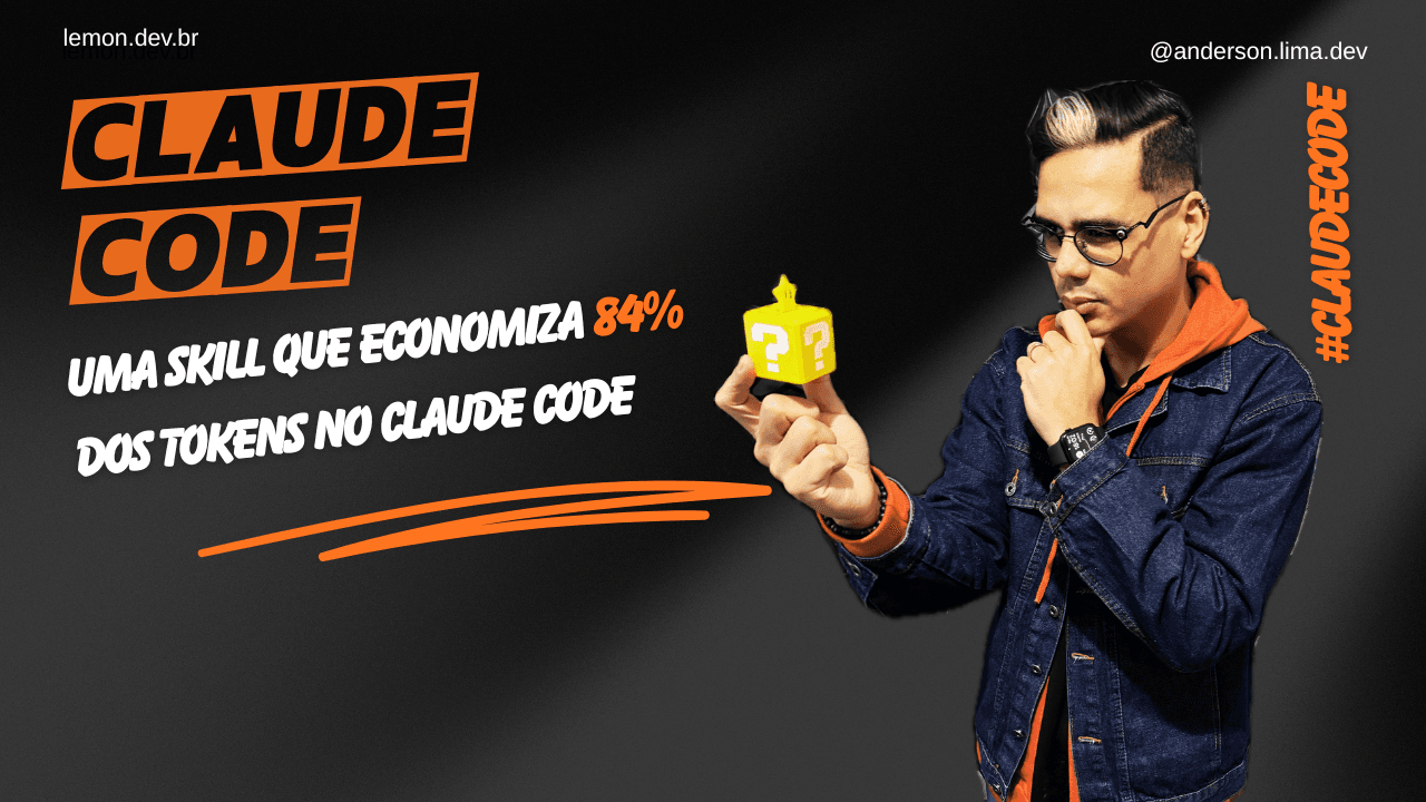 Como criei uma Skill que Economiza 84% dos Tokens no Claude Code
