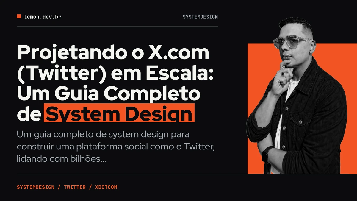 Projetando o X.com (Twitter) em Escala: Um Guia Completo de System Design
