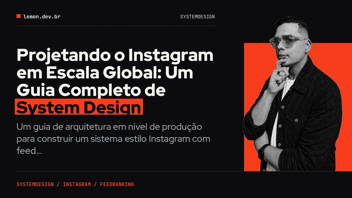 Projetando o Instagram em Escala Global: Um Guia Completo de System Design