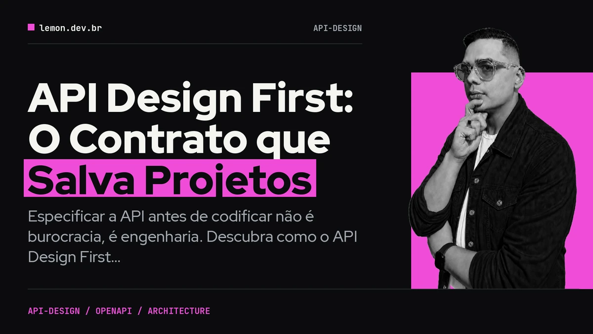 Imagem de capa do artigo: API Design First: O Contrato que Salva Projetos