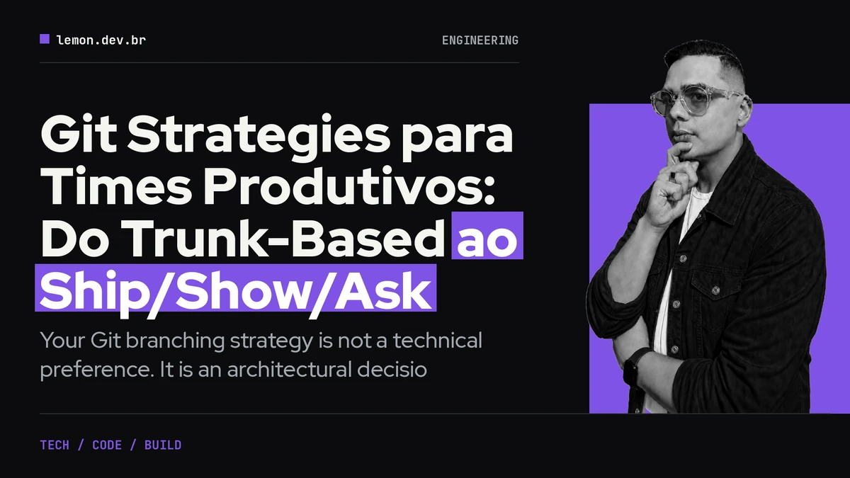 Git Strategies para Times Produtivos: Do Trunk-Based ao Ship/Show/Ask