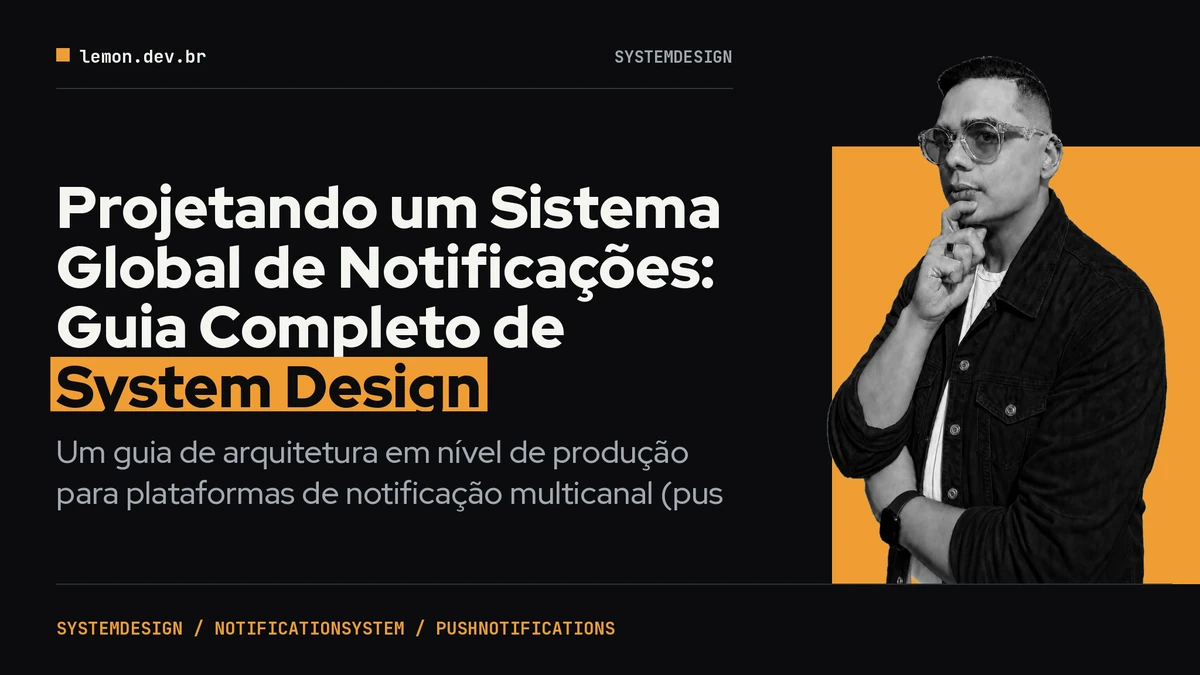 Projetando um Sistema Global de Notificações: Guia Completo de System Design
