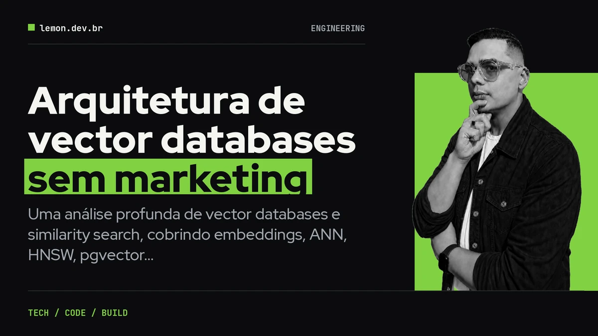 Arquitetura de vector databases sem marketing