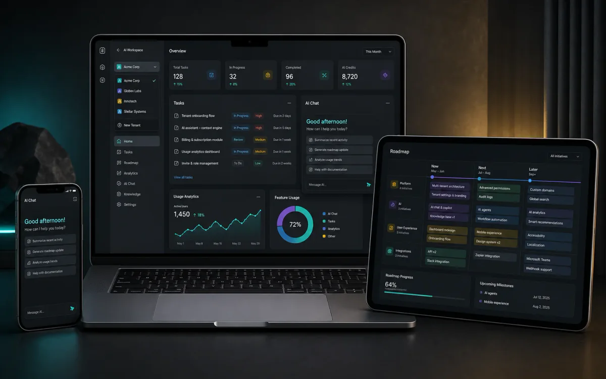 LuminALL Boilerplate – Multi-Tenant AI SaaS Starter Kit