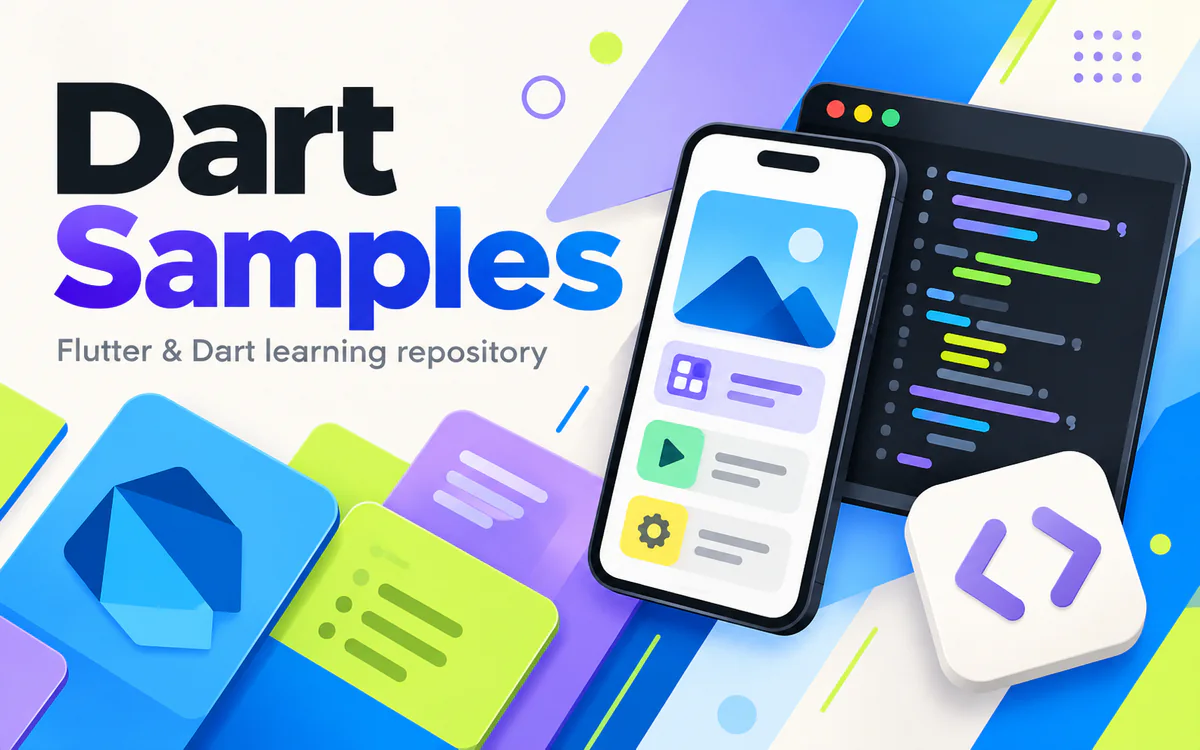 Screenshot of Dart Samples - web development project by Anderson Lima