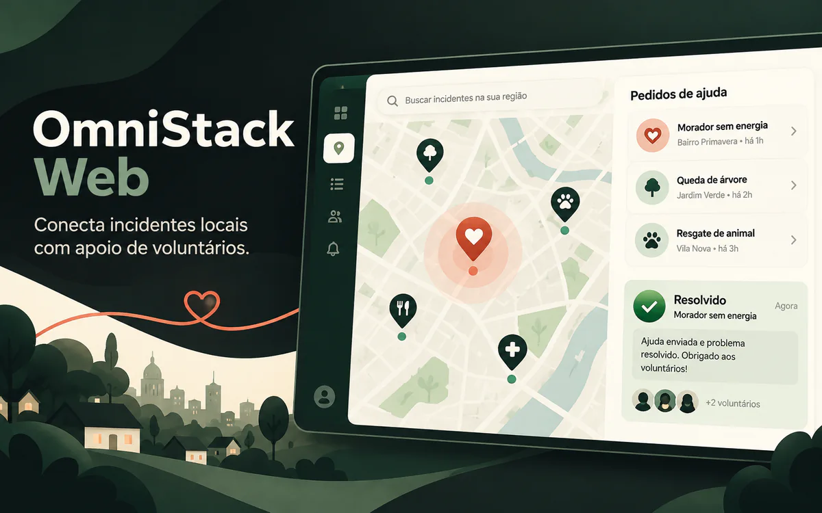 Screenshot of OmniStack Api - web development project by Anderson Lima